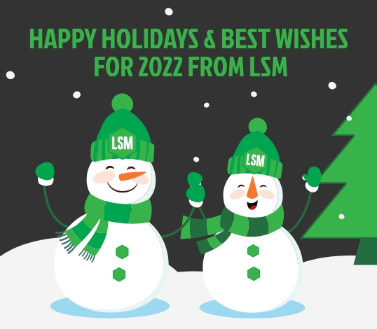 Last Day For International Post Christmas 2022 Happy Holidays & Best Wishes For 2022 From Lsm - Lsm